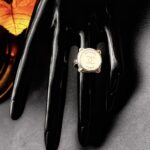 "Eloise" Antique Chanel Button Ring - Image 11