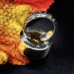 "Thérèse" Vintage French Boho Button Ring - Image 5