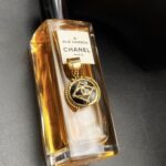 "Eloise" Vintage Chanel Black Gold Button Pendant - Image 3