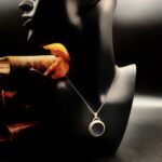 "Brigitte" Antique Victorian button pendant - Image 11