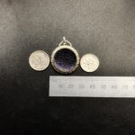 "Brigitte" Antique Victorian button pendant - Image 14