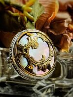 French Antique Button Ring