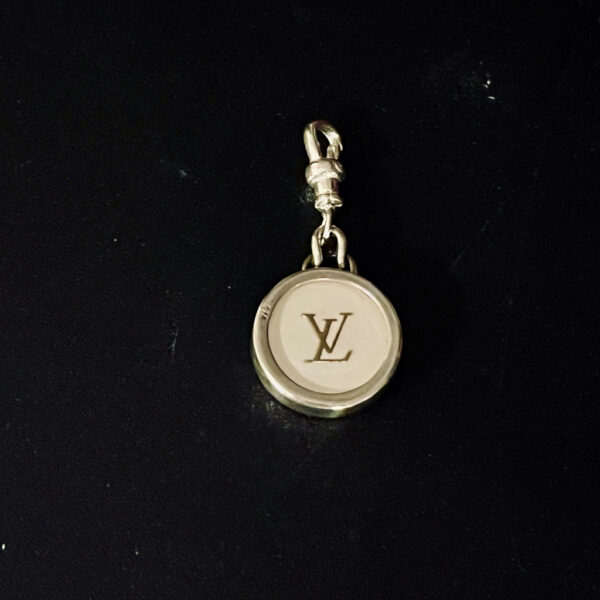 LV charm Louis Vuitton charm LV repurposed zipper LV zipper jewellery Vintage LV jewellery
