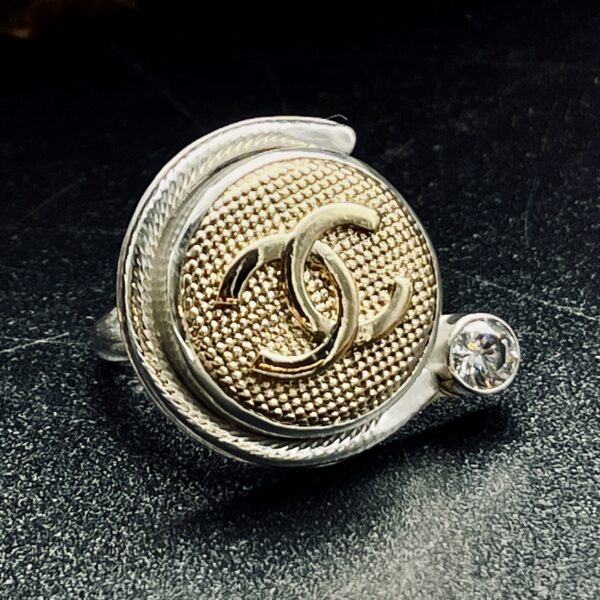 Gold Chanel Ring