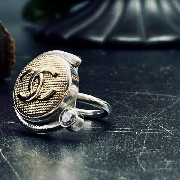 Gold Chanel Ring