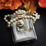 "Elena" Vintage Cream Gold Vintage Chanel Button Pendant - Image 2