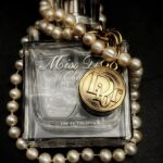 "Luna" Vintage Dior Gold Button Pendant - Image 6