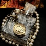 "Luna" Vintage Dior Gold Button Pendant - Image 5