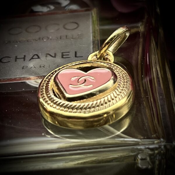 Authentic Chanel couture buttons transformed into one of a kind jewellery