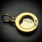 Authentic Chanel couture buttons transformed into one of a kind jewellery