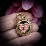Authentic Chanel couture buttons transformed into one of a kind jewellery