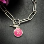 "Elle" Vintage Louis Vuitton Bag Tag Charm Bracelet - Image 8