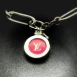 "Elle" Vintage Louis Vuitton Bag Tag Charm Bracelet - Image 6