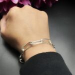 "Elle" Vintage Louis Vuitton Bag Tag Charm Bracelet - Image 12