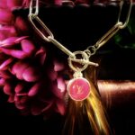 "Elle" Vintage Louis Vuitton Bag Tag Charm Bracelet - Image 21