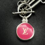 "Elle" Vintage Louis Vuitton Bag Tag Charm Bracelet - Image 18