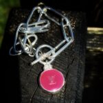 "Elle" Vintage Louis Vuitton Bag Tag Charm Bracelet - Image 15