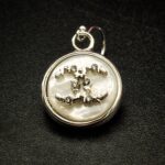 "Ava" Vintage Chanel Silver Crystal Button Earrings - Image 11