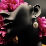 "Ava" Vintage Chanel Silver Crystal Button Earrings - Image 12