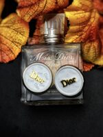 Vintage Dior Button Clip on Earrings