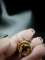 Vintage Gucci Bee Button Earrings