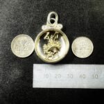"Josephine" Antique Versailles Button Pendant - Image 12
