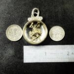 "Josephine" Antique Versailles Button Pendant - Image 13