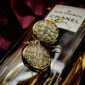 Chanel Art Deco Earrings