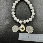 "Calais" Vintage White Gucci Bee Button Charm - Image 11