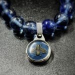 Vintage Gucci Bee Button Charm Bracelet