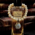 Vintage Chanel Button Charm Pearl Bracelet