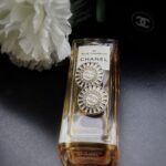 Vintage Chanel Diamond Button Clip On Earrings