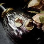 Antique Victorian Horse Button Earrings