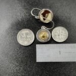 "Helena" Antique Victorian Horse Button Earrings - Image 17