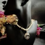 Vintage Chanel Elephant Button Pendant