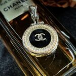 Vintage Chanel Pearl Crystal Pendant