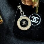 Vintage Chanel Pearl Crystal Pendant