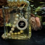Vintage Chanel Pearl Crystal Pendant