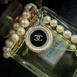 Vintage Chanel Pearl Crystal Pendant
