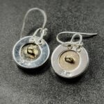"Sylvie" Vintage YSL Button Earrings - Image 10