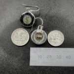 "Sylvie" Vintage YSL Button Earrings - Image 13