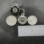 "Sylvie" Vintage YSL Button Earrings - Image 14