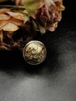 French WW1 Medical Military Uniform Button Ring