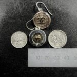 "Anais" Chanel Vintage Gold Rope Button Earrings - Image 13