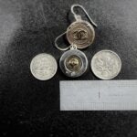 "Anais" Chanel Vintage Gold Rope Button Earrings - Image 14