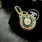 Vintage Chanel Emerald Pendant