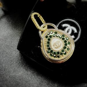 Vintage Chanel Emerald Pendant