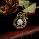 Vintage Chanel Emerald Pendant