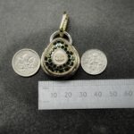 Vintage Chanel Emerald Pendant
