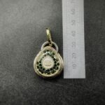 Vintage Chanel Emerald Pendant